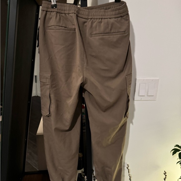 Musinsa EASY ELASTIC WAIST CARGO JOGGER SLACKS Dusty Beige - Picture 6 of 7